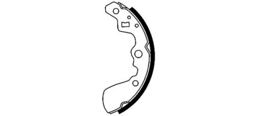 1x Brake Shoe Set