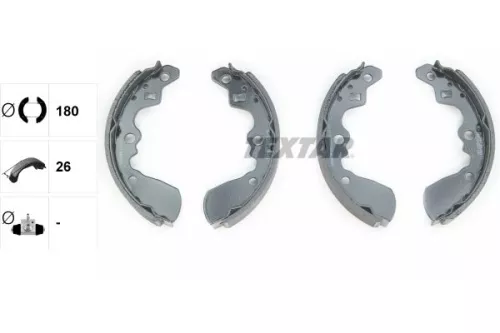TEXTAR TEXTAR 91042600 1x Brake Shoe Set 
