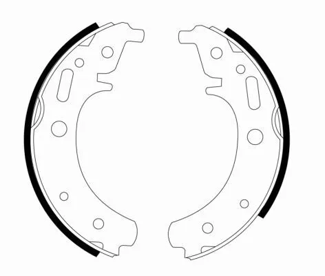 1x Brake Shoe Set