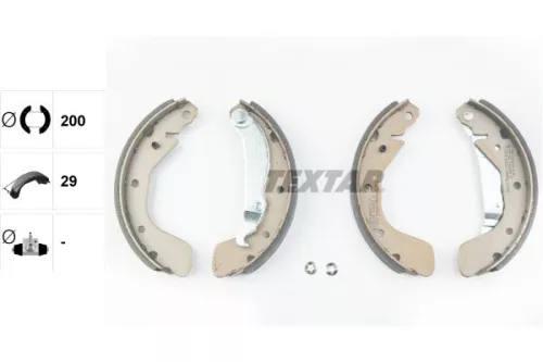 TEXTAR TEXTAR 91044800 1x Brake Shoe Set 