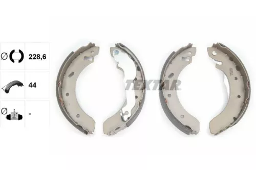 TEXTAR TEXTAR 91046100 1x Brake Shoe Set 