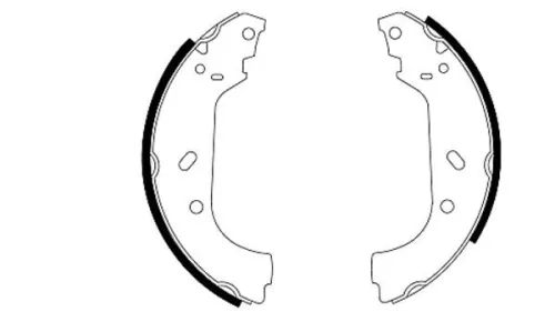 1x Brake Shoe Set