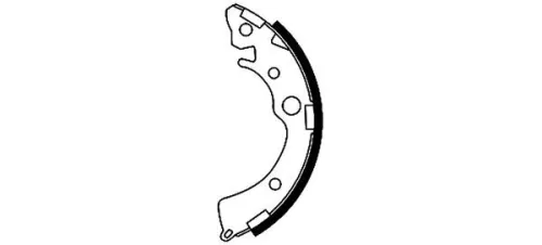 TEXTAR TEXTAR 91048700 1x Brake Shoe Set 