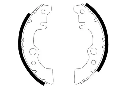 TEXTAR TEXTAR 91049800 1x Brake Shoe Set 
