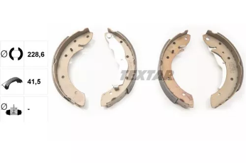 TEXTAR TEXTAR 91050000 1x Brake Shoe Set 