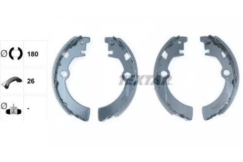 TEXTAR TEXTAR 91051400 1x Brake Shoe Set 