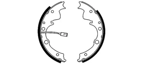 TEXTAR TEXTAR 91051800 1x Brake Shoe Set 