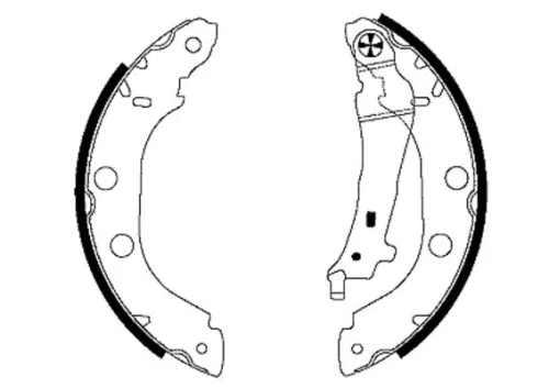 1x Brake Shoe Set