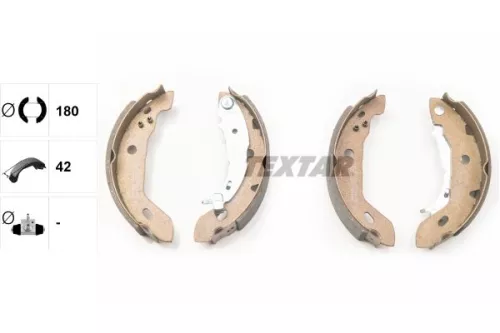 TEXTAR TEXTAR 91053000 1x Brake Shoe Set 