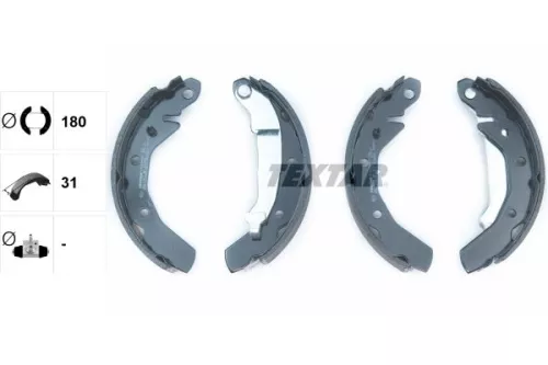 TEXTAR TEXTAR 91054000 1x Brake Shoe Set 
