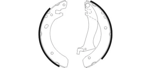 1x Brake Shoe Set