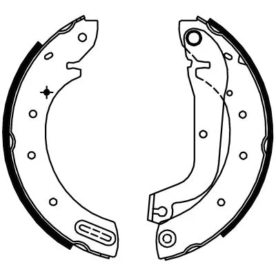 1x Brake Shoe Set