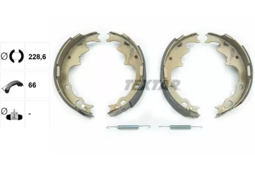 TEXTAR TEXTAR 91056500 1x Brake Shoe Set 