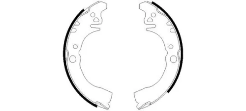 1x Brake Shoe Set