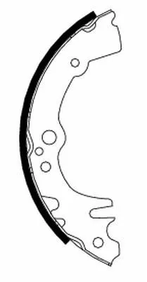 1x Brake Shoe Set