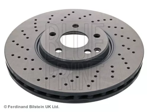 BLUE PRINT BLUE PRINT ADU1743104 2x BLUE Print Front Perforated/vented Brake Discs For Mercedes-benz E-class S-class 