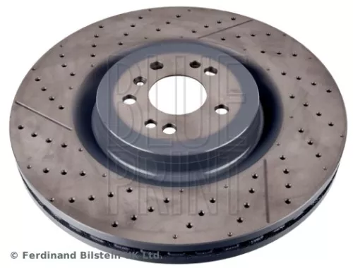 2x BLUE Print Front Internally Vented Brake Discs For Mercedes-benz Gl-class Gle Gls