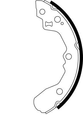 1x Brake Shoe Set