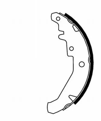 TEXTAR TEXTAR 91061500 1x Brake Shoe Set 