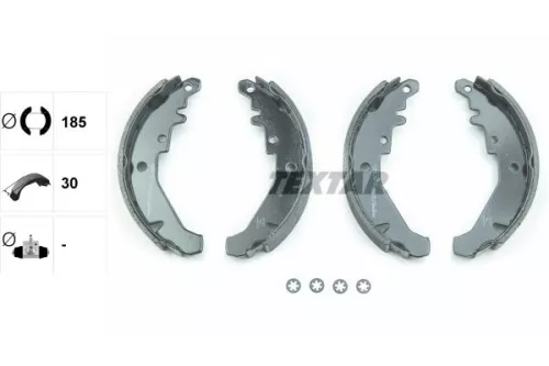 TEXTAR TEXTAR 91061500 1x Brake Shoe Set 