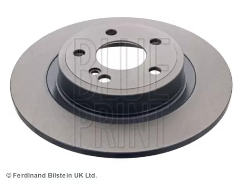 2x BLUE Print Rear Solid Brake Discs For Mercedes-benz Slc Slk