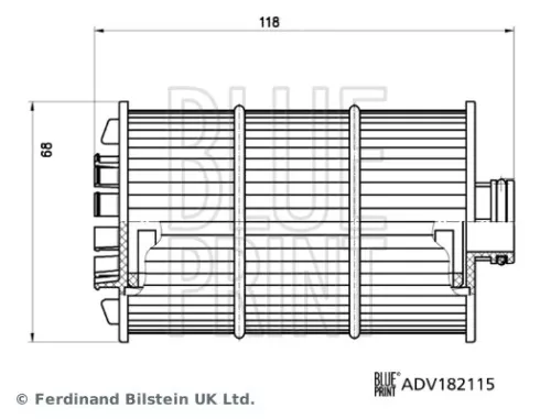 BLUE PRINT BLUE PRINT ADV182115 Oil Filter 