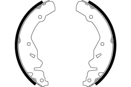 1x Brake Shoe Set