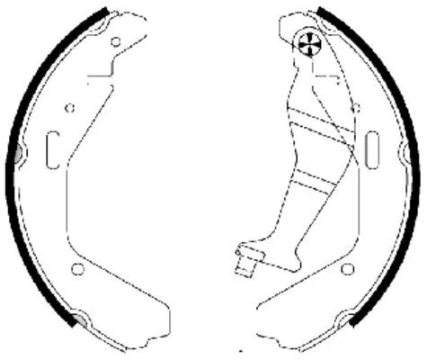 TEXTAR TEXTAR 91065200 1x Brake Shoe Set 