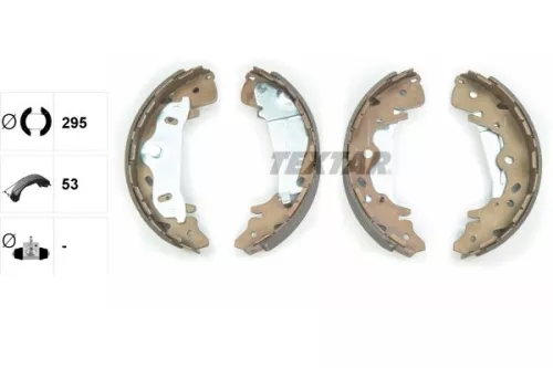 TEXTAR TEXTAR 91065800 1x Brake Shoe Set 