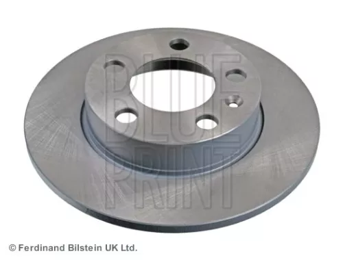 2x BLUE Print Rear Solid Brake Discs For Audi Seat Skoda Vw A1 A2 A3 Bora Cordoba Fa