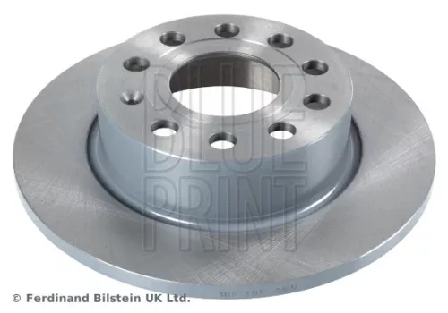 2x BLUE Print Rear Solid Brake Discs For Audi Seat Skoda Vw A3 Altea Altea Xl Beetle