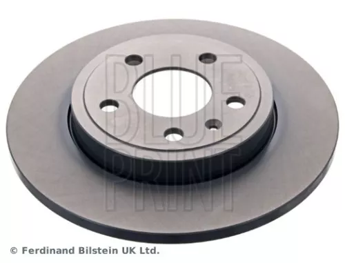 2x BLUE Print Rear Solid Brake Discs For Audi Audi (Faw) Seat A4 Exeo