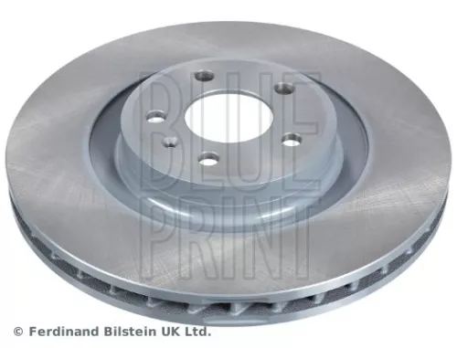 2x BLUE Print Front Internally Vented Brake Discs For Audi A4 A5 Q5