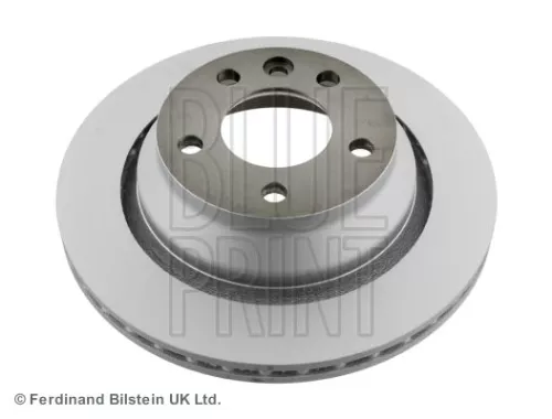 2x BLUE Print Rear Internally Vented Brake Discs For Vw California Multivan Touareg 