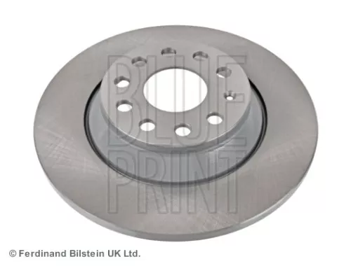 2x BLUE Print Rear Solid Brake Discs For Audi Seat Skoda Vw A3 Alhambra Arteon Caddy