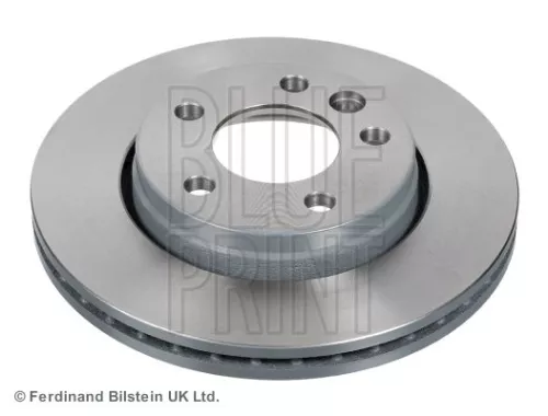 2x BLUE Print Rear Internally Vented Brake Discs For Vw California Multivan Transpor