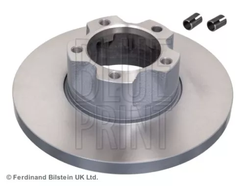 2x BLUE Print Front Solid Brake Discs For Vw Lt 28-35 Lt 40-55