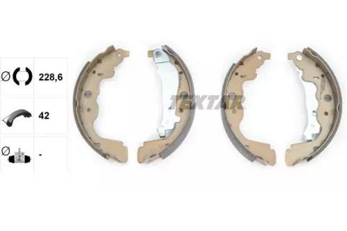 1x Brake Shoe Set