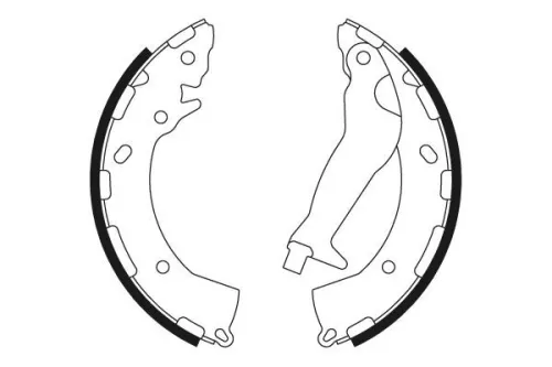 1x Brake Shoe Set