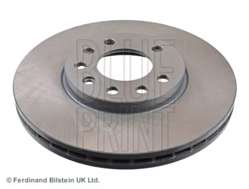 2x BLUE Print Front Internally Vented Brake Discs For Chevrolet Opel Vauxhall Astra 