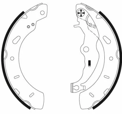 1x Brake Shoe Set