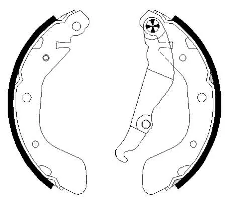 1x Brake Shoe Set