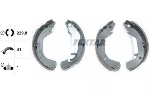 TEXTAR TEXTAR 91080200 1x Brake Shoe Set 