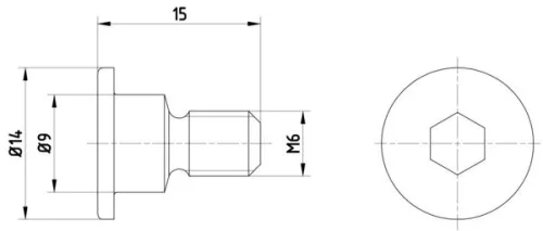MINTEX MINTEX (TPM0001) 1x Bolt, brake disc 