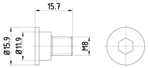 MINTEX MINTEX (TPM0003) 1x Bolt, brake disc 