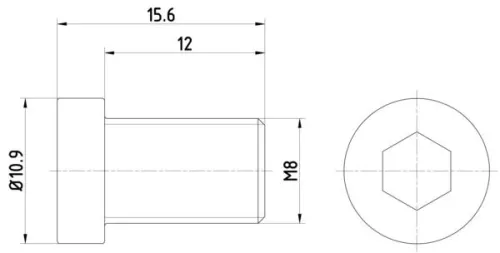 MINTEX MINTEX (TPM0009) 1x Bolt, brake disc 