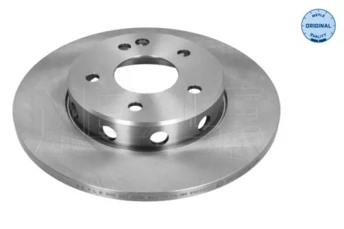2x Meyle Front Solid Brake Disc For Mercedes-benz C-class