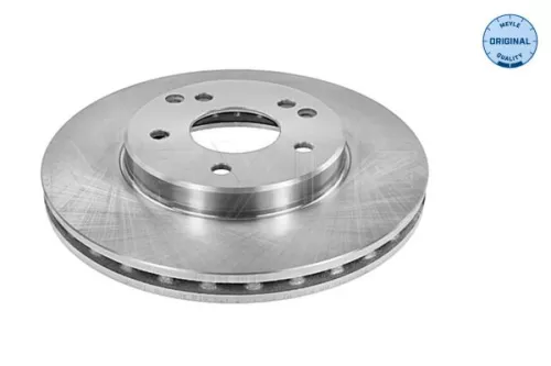 2x Meyle Front Vented Brake Disc For Chrysler Mercedes-benz C-class Clc-class Clk C