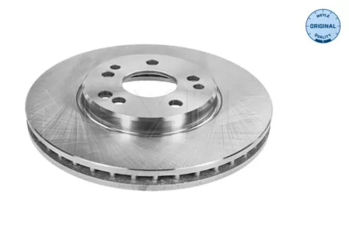 2x Meyle Front Vented Brake Disc For Mercedes-benz 124 190 E-class Sl