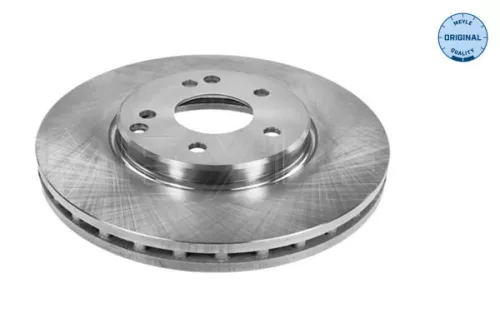 2x Meyle Front Vented Brake Disc For Chrysler Mercedes-benz C-class Clc-class Clk C